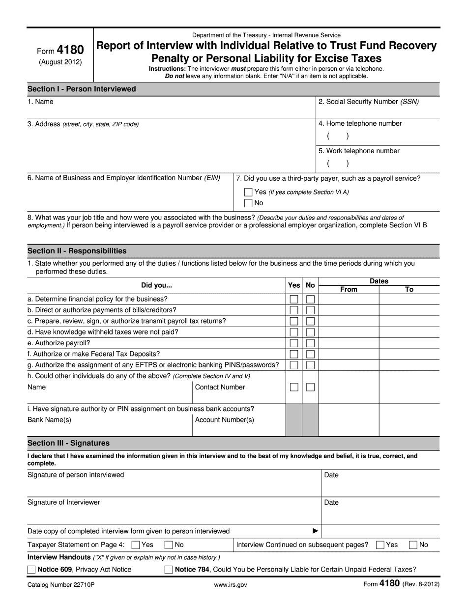 Collection Information Statement Irs Form 433B