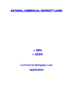 Commercial Loan Application