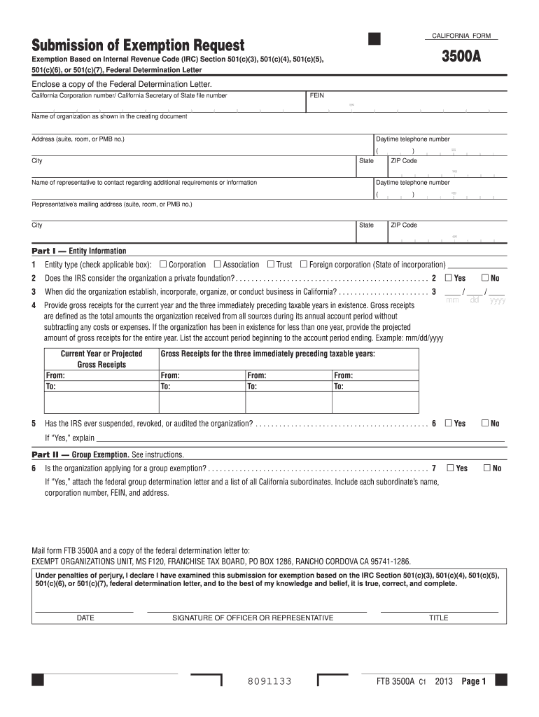 form 3500a Preview on Page 1