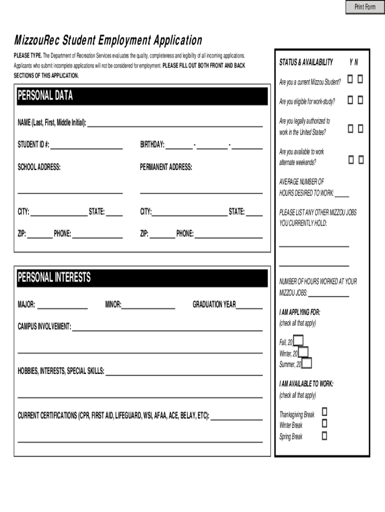 Form preview