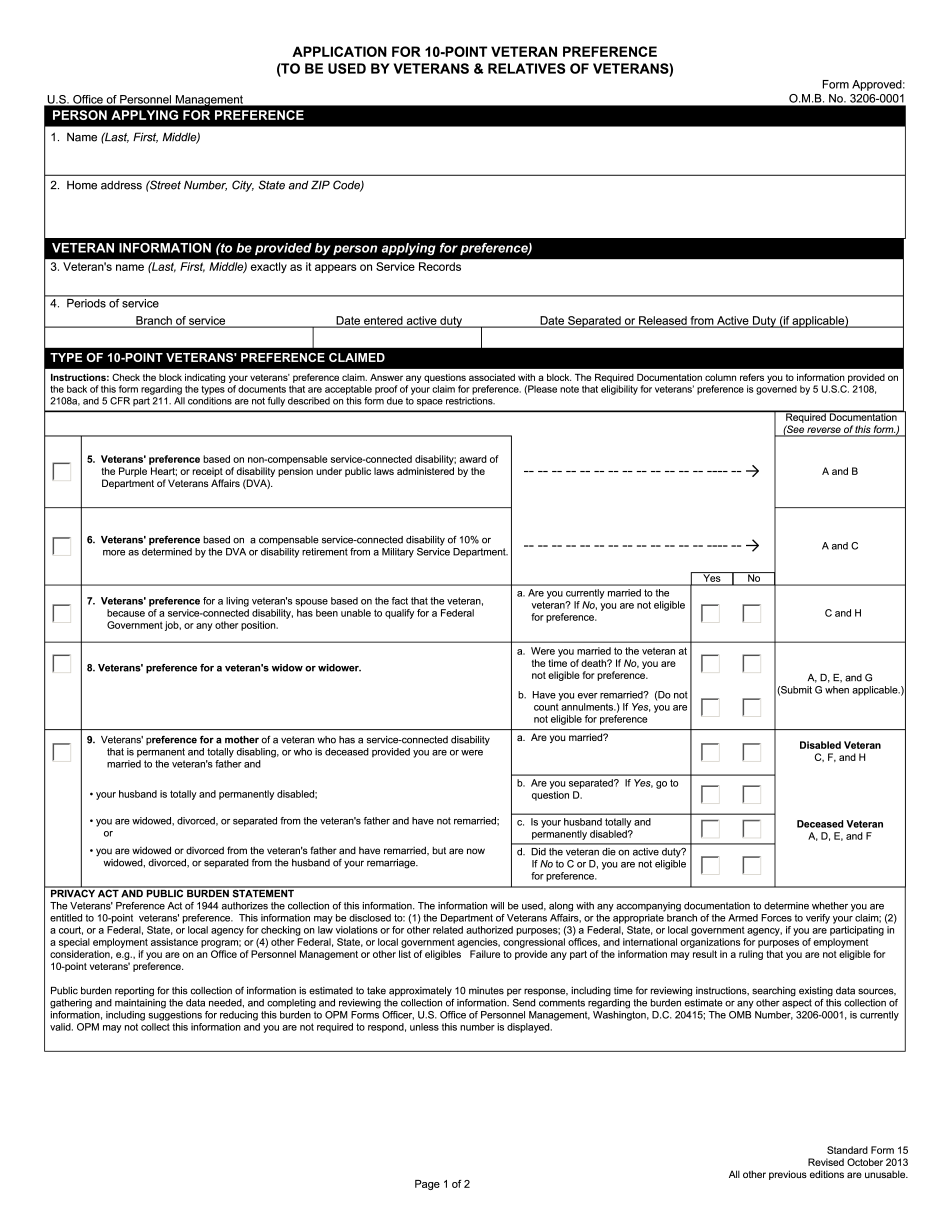 Sf 2819 Fillable Form Printable Forms Free Online