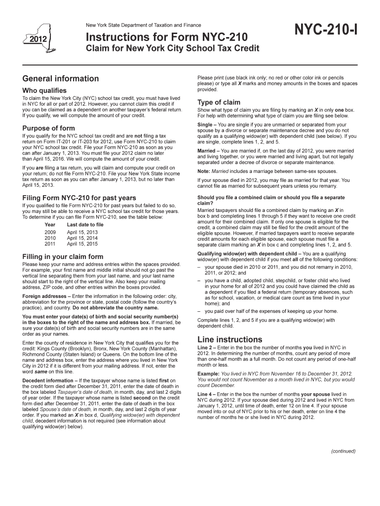 2013 form school tax credit Preview on Page 1