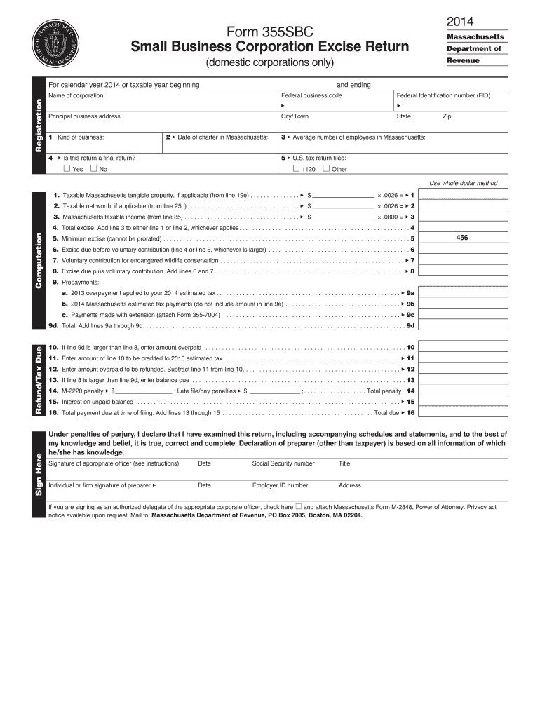 2018 Corporate Excise tax forms and instructionsMass.gov Preview on Page 1