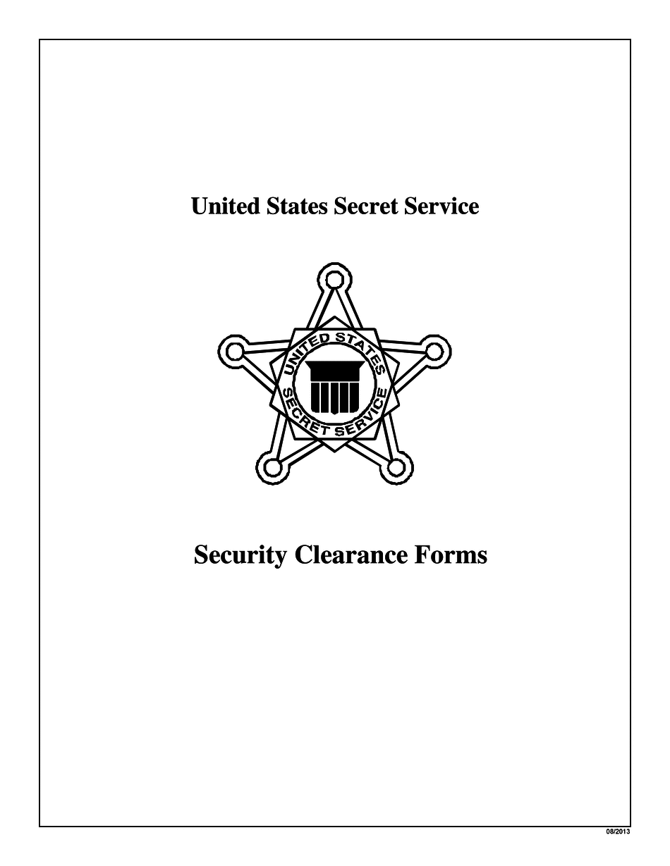Security clearance form pdf