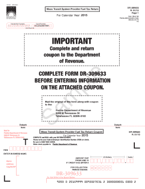 Florida Mass Transit Fuel Tax Return