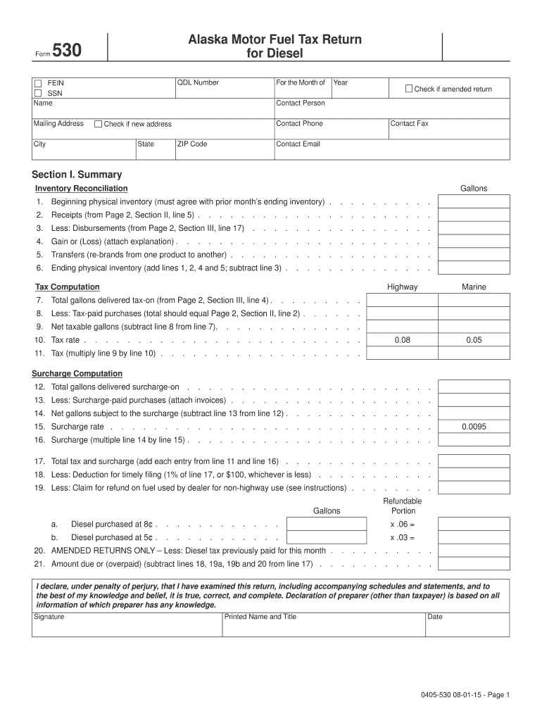 alaska fuel tax diesel Preview on Page 1