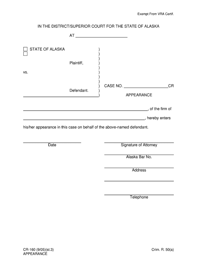 alaska cr160 Preview on Page 1