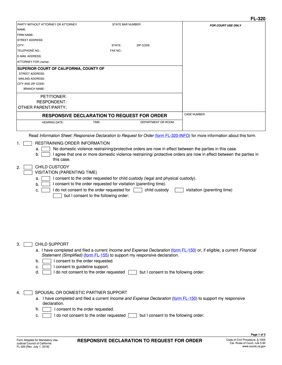 Fillable Fl 300 Form Printable Forms Free Online