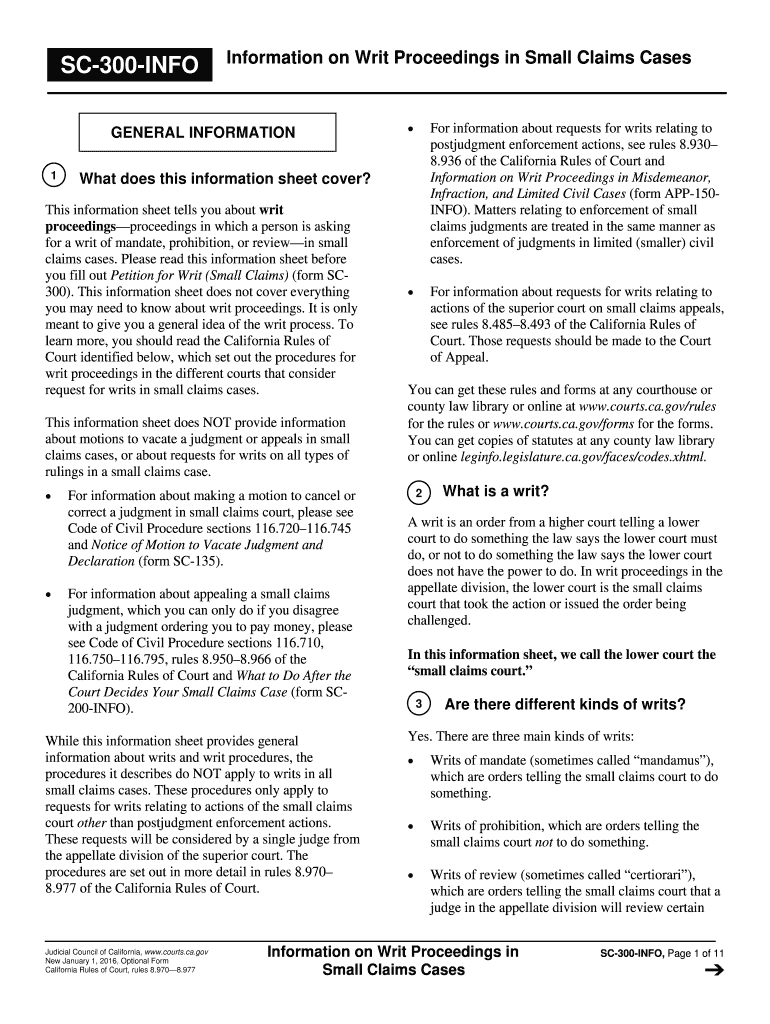 300 info california Preview on Page 1