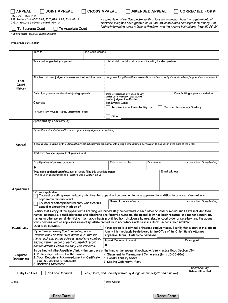 connecticut corrected court Preview on Page 1