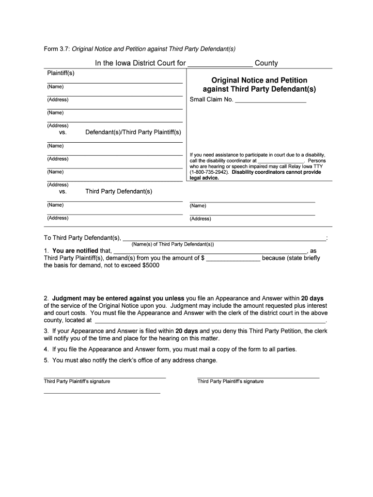 iowacourts gov forms Preview on Page 1