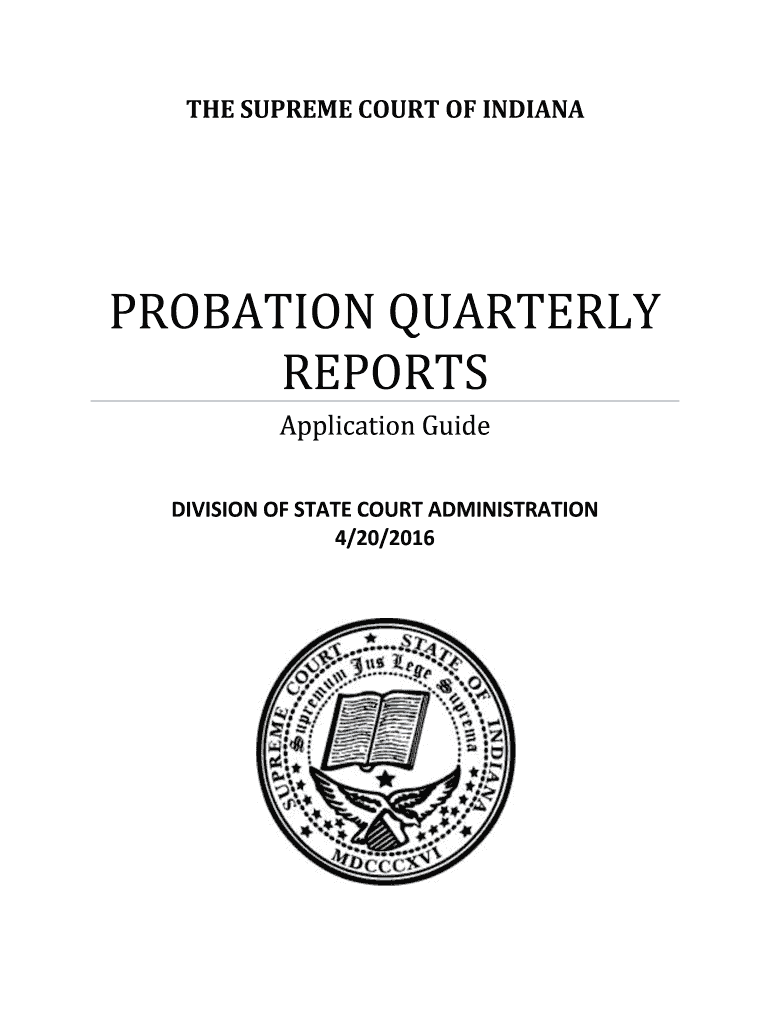 probation quarterly Preview on Page 1