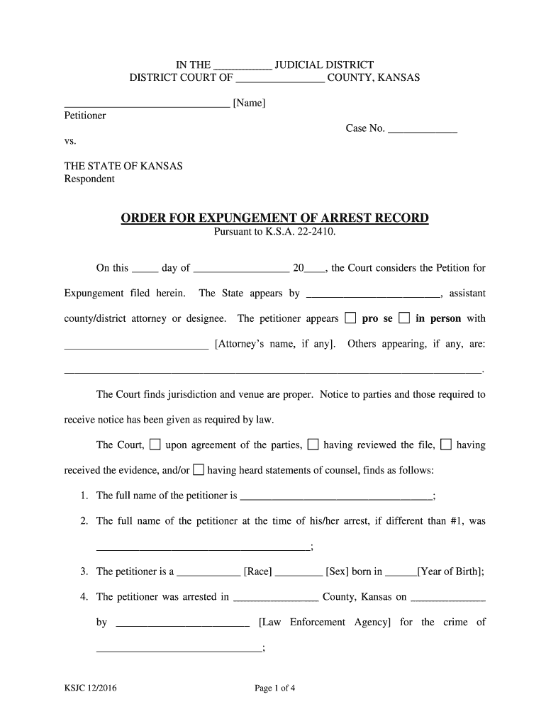 kansas order arrest Preview on Page 1