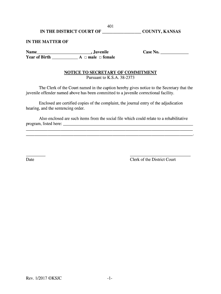 Rev 1 2017 KSJC - Kansas Judicial Council - kansasjudicialcouncil Preview on Page 1