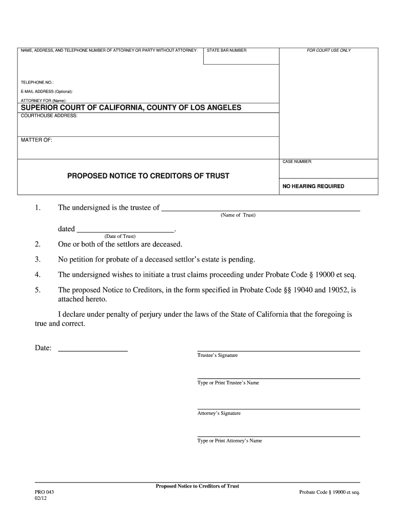 ex parte application pdf Preview on Page 1