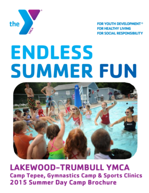 Summer Camp Brochure - Central Connecticut Coast YMCA - cccymca