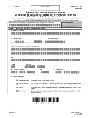 FCC Form 470