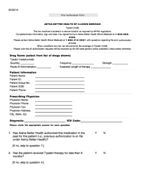 Aetna Better Health Prior Authorization Form