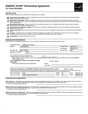 Business partnership agreement sample - McMillan and Company - energystar