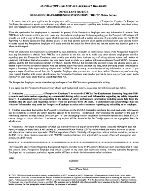 Contractor Driver Application Form