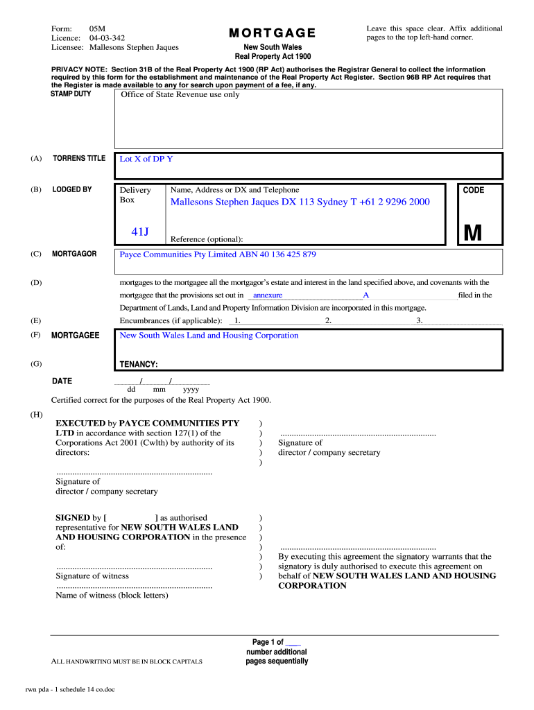 mortgage 05m Preview on Page 1