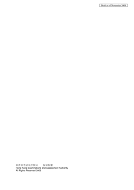 Hong Kong Diploma of Secondary Education Integrated Science Paper 1