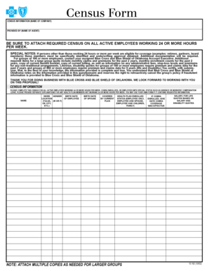 Census Information Form