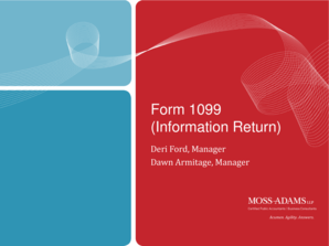 Form 1099 Information Return