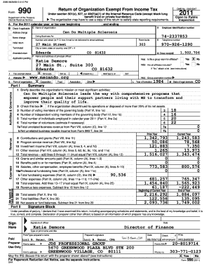 Form 990 2011