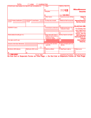 IRS Form 1099-MISC