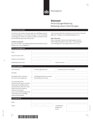 Bezwaar Motorrijtuigenbelasting
