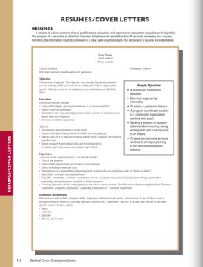 Resume Template