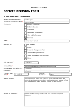 Form preview