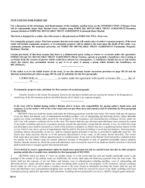 Revocable Trust Agreement Fractional Share Marital