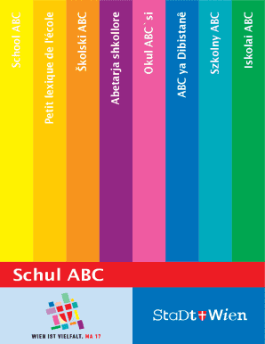 School ABC Dictionary