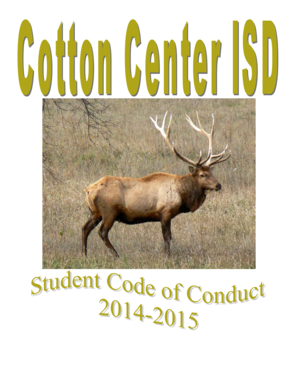 Student Code of Conduct Acknowledgment Form