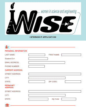 Internship Application Form