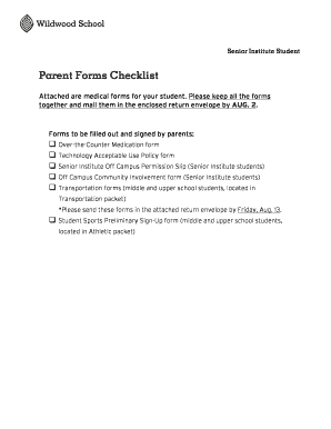 Over-the-Counter Medication Authorization Form