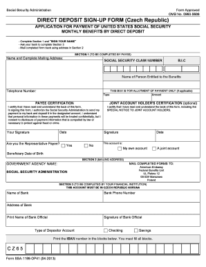 M t bank routing number by state - DIRECT DEPOSIT SIGN-UP FORM (Czech Republic) - Social Security - secure ssa