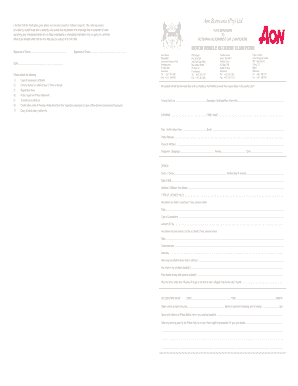 Botswana Motor Vehicle Accident Claim Form