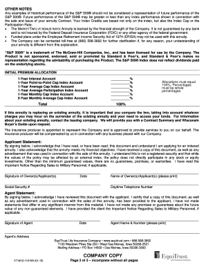 MarketTwelve Bonus Index Annuity Contract