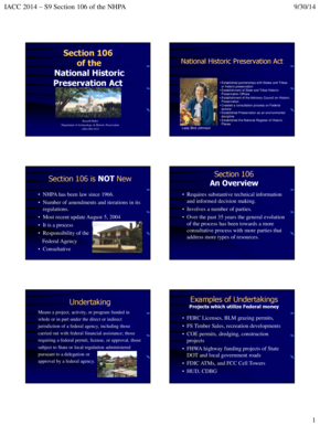 Section 106 of the National Historic Preservation Act