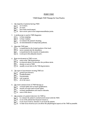 Simple TMD Therapy for Your Practice
