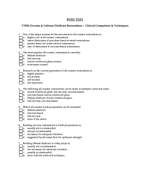 Zirconia & Lithium Disilicate Restorations Course