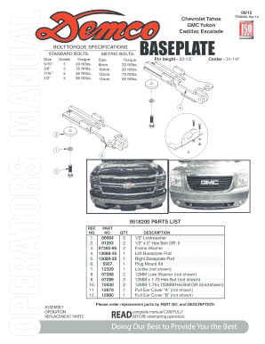 Installation Instructions - American RV Company