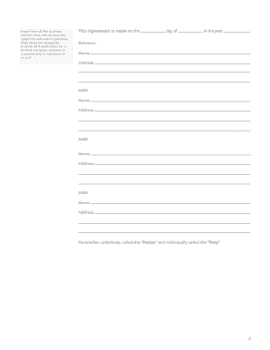 Business Protection Option Agreement