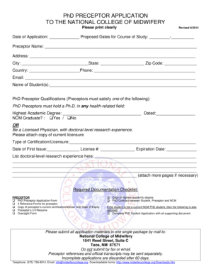 Form preview
