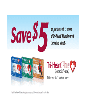 Tri-Heart Plus Mail-In Rebate Certificate