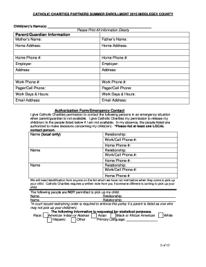 Catholic Charities BeforeAfter School Enrollment