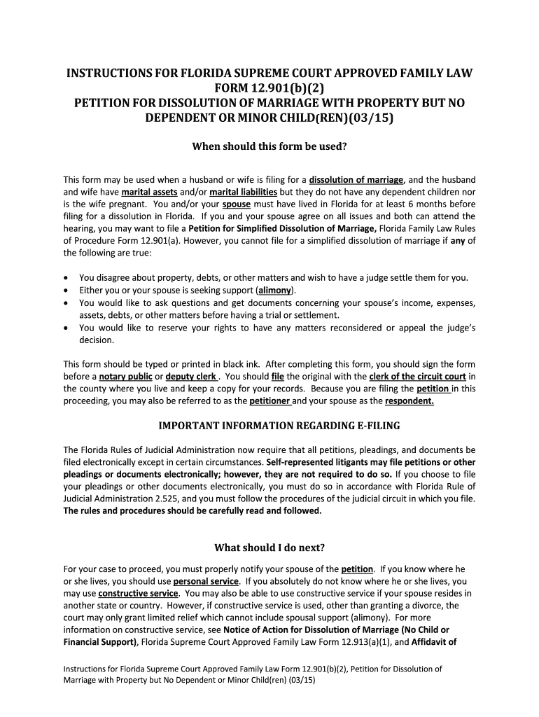 florida form 2 2015 Preview on Page 1